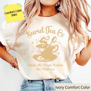 Suriel Tea Co Comfort Color Shirt,Book Lover T-Shirt, Acotar Sweatshirt, A Court Of Thorns And Roses Tee, Sarah J Maas Shirt, Suriel Tea tee
