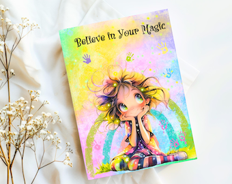 Personalized Journal for Girls, Custom Kids Notebook, Kids Journal, Custom Name Journal, Gift for Niece Birthday, Custom Girls Dream Diary