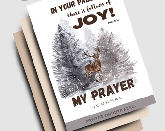 My Prayer Journal for Men - Pages of Devotional Journaling - Christian