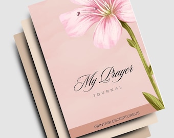 My Prayer Journal - Pages of Devotional Journaling - Christian