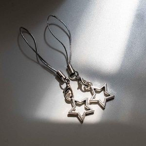 Star-Shaped Phone Charm cute little star phone accessory y2k