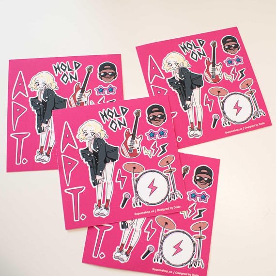 ROSE / BRUNO MARS/ APT. 7インチ(PINK)＋ステッカー ROSE / BRUNO MARS/ APT. 7インチ(PINK)＋ステッカー