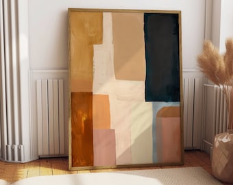 Colorful Modern Print, Abstract Wall Art, Contemporary Wall Decor, Modern Art Print, Printable Art,  Multicolor Art, Digital Abstract Art