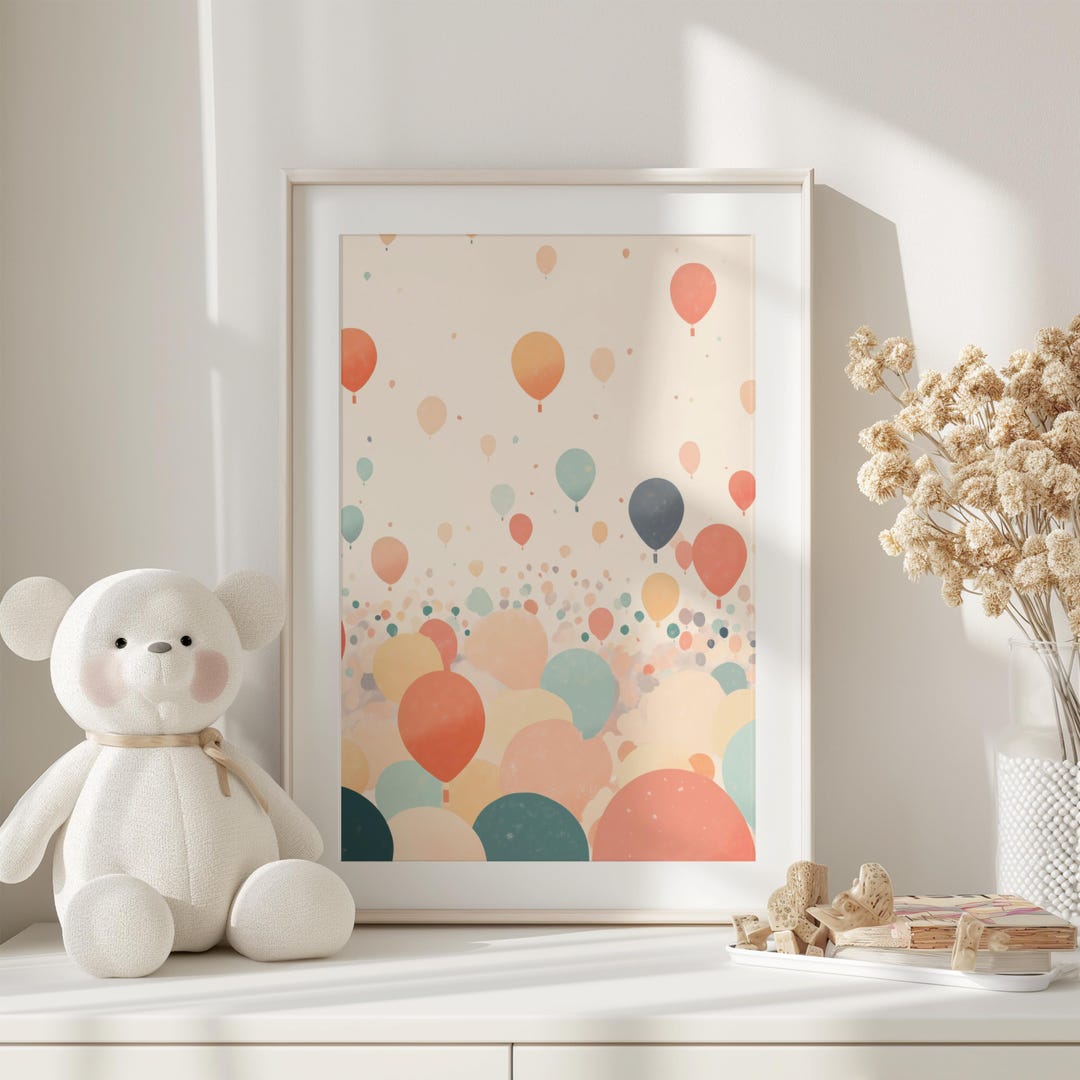 pastel-balloons-print-kids-room-decor-nursery-wall-art-digital