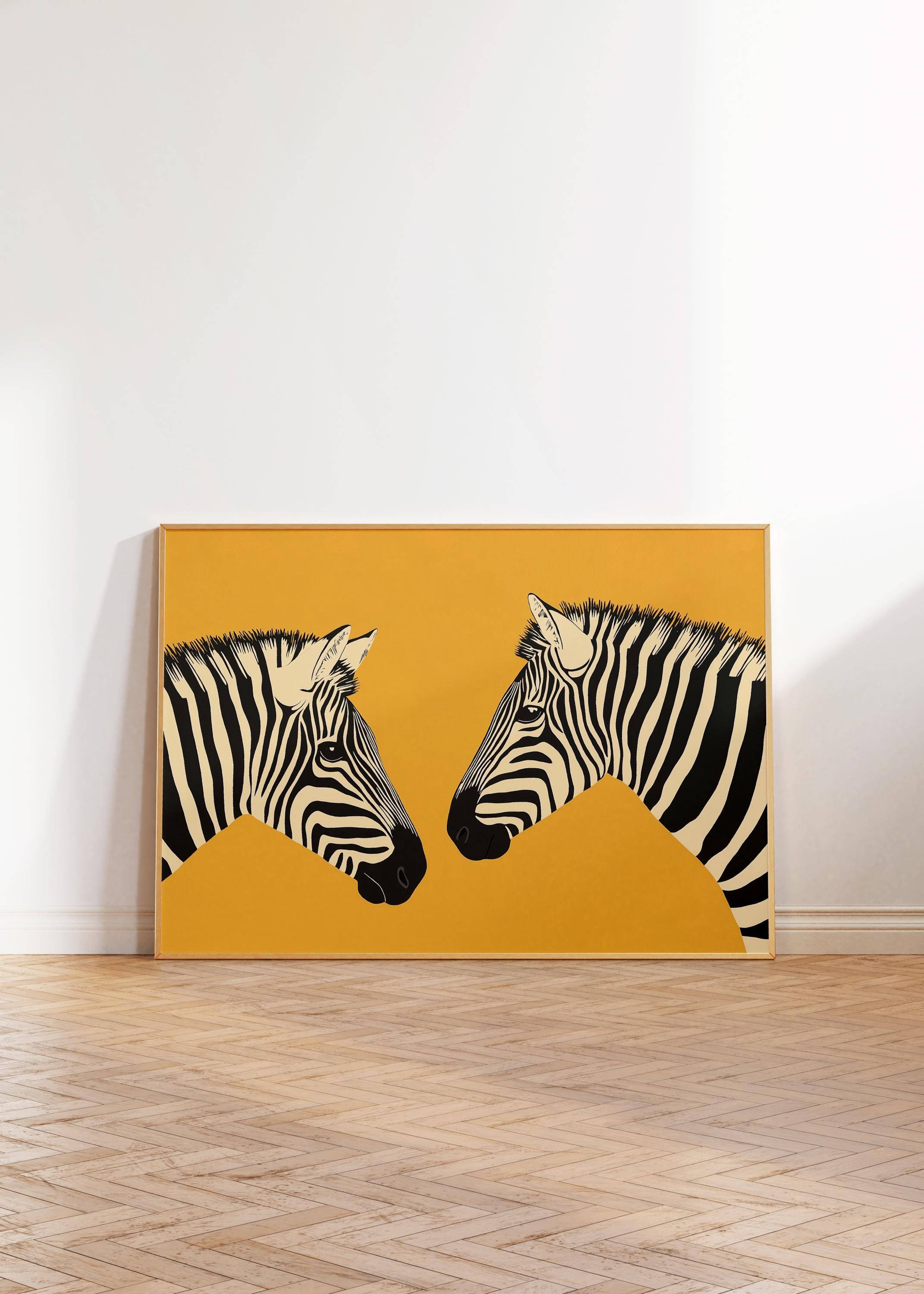 Poster Géant Zèbre Zebra Style 252cm X 150cm - Déco Murale Salon (neuf)