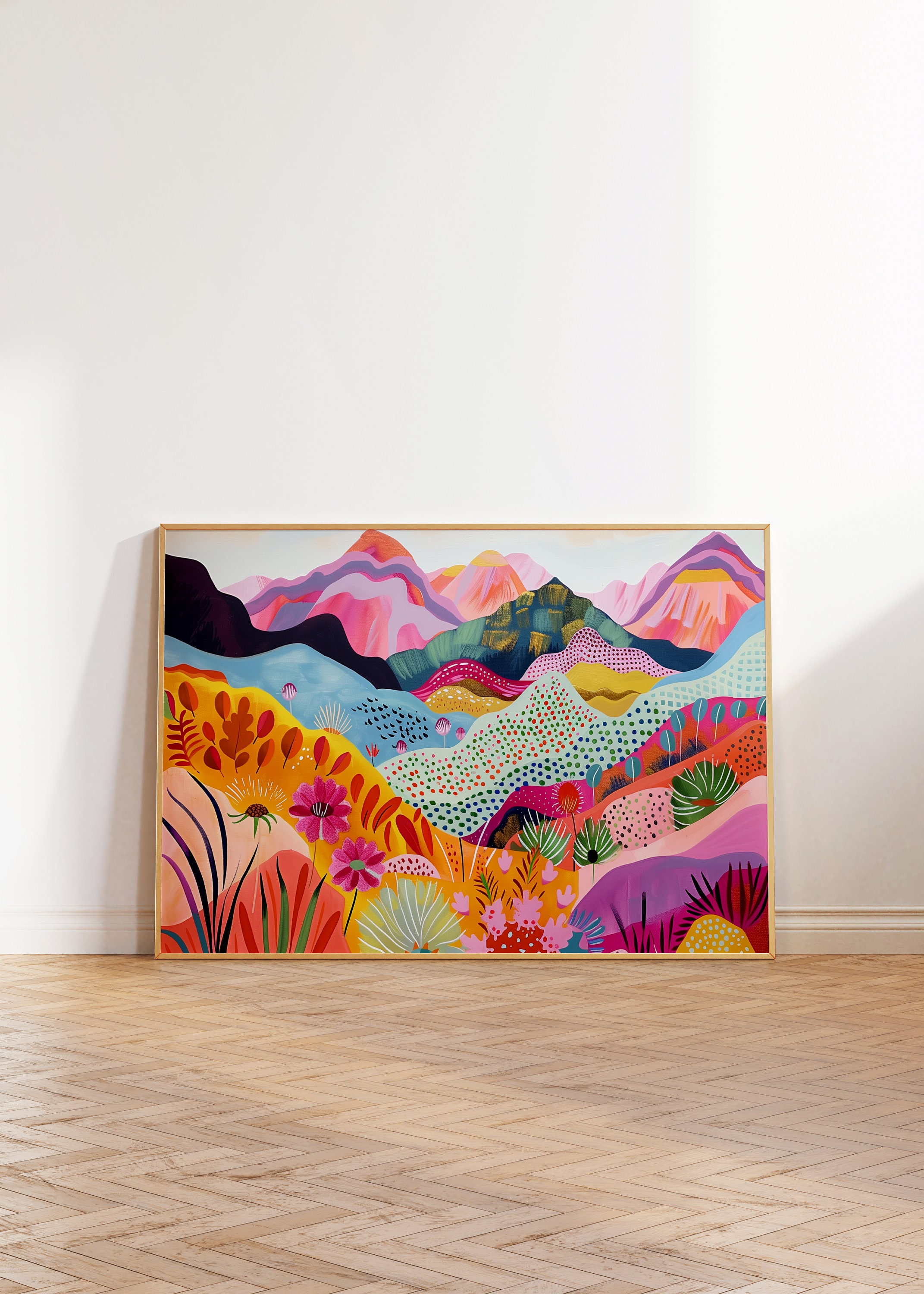 K｜テクスチャーアート 抽象画　絵画　壁掛け　インテリア　ニュアンスアート 抽象的な山の壁アート、香りのよいモダンアート、抽象アート、デジタル