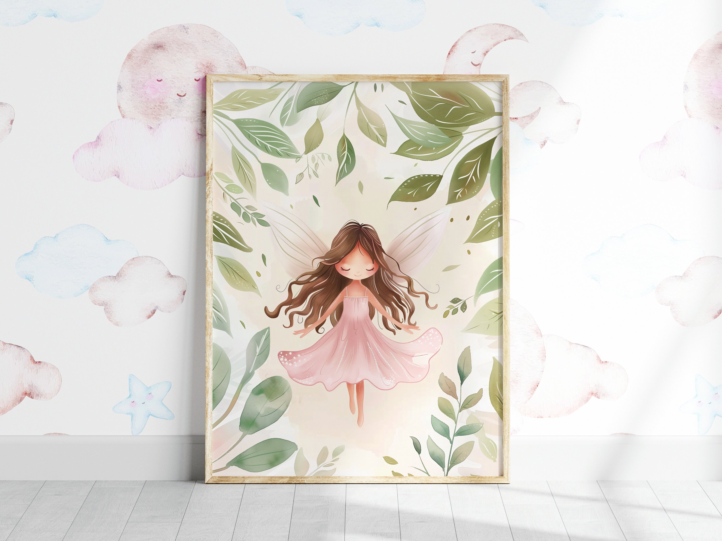 Fairy Nursery Print, Enchanted Kids Room Art (digital Download) - Etsy