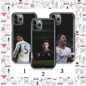 Jude Bellingham 8 Phone Case Cover For Apple iPhone 11 12 13 14 15 16 PRO PLuS MiNI MAX Model English Football Player Soccer Game British