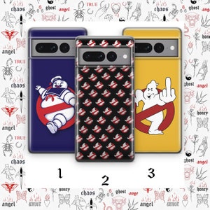 Custodia per telefono Ghostbusters 8 per Google Pixel 6 6A 7 7A 8 8A 9 9A Pro XL Modelli American Supernatural Movie Cartoon Ghost Scary