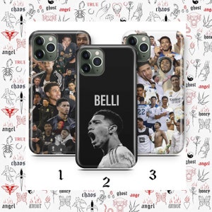 Jude Bellingham 3 Phone Case Cover For Apple iPhone 11 12 13 14 15 16 PRO PLuS MiNI MAX Model English Football Player Soccer Game British