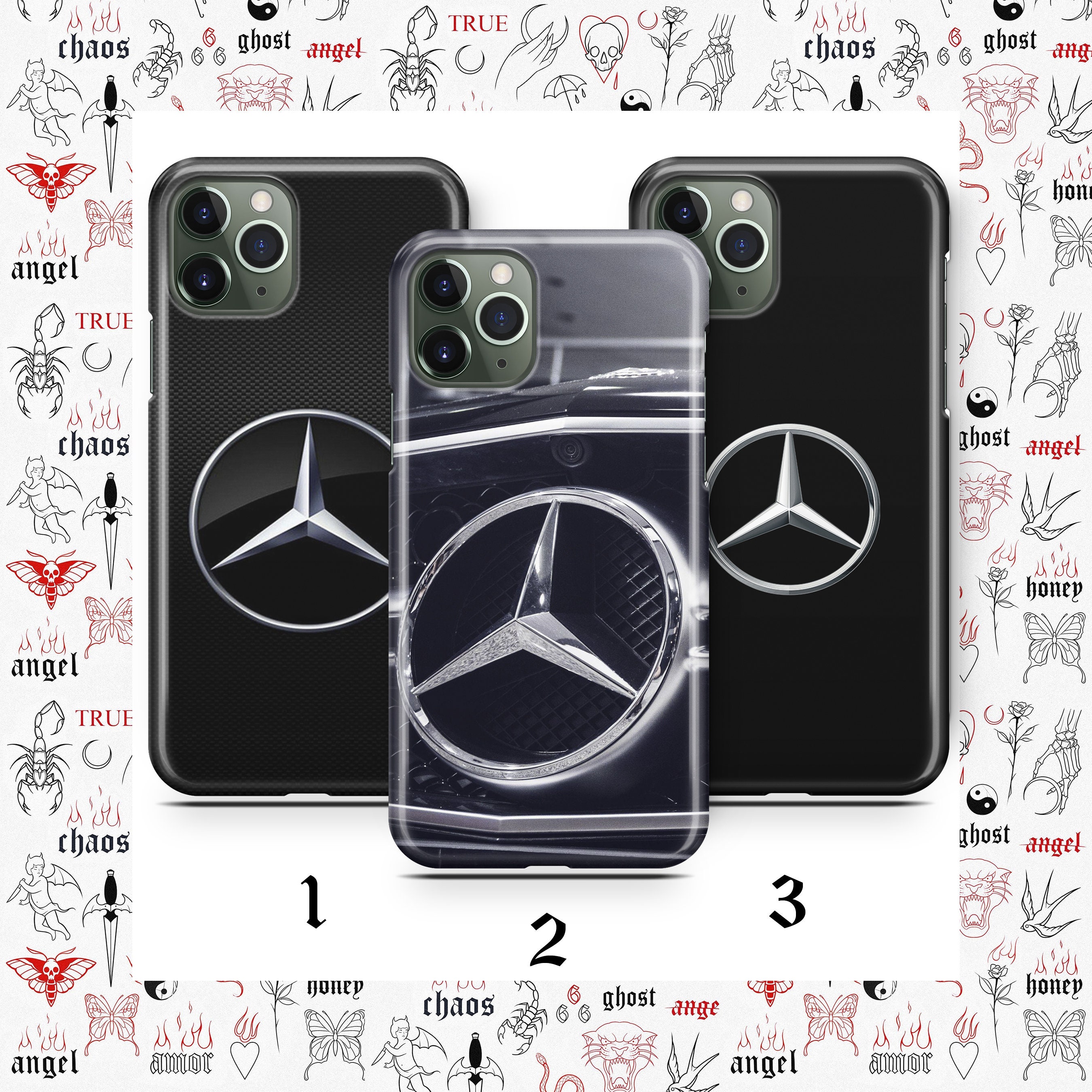 German Car Merc 1 Phone Case Cover for Apple iPhone 11 12 13