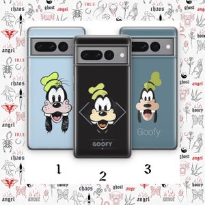 Goofy 2 Telefoon Case Cover Voor Google Pixel 6 6A 7 7A 8 8A 9 9A Pro XL Modellen Disney Cartoon Hond Karakter Goof Grappige Comics Doggy Pluto