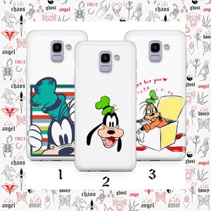Goofy 8 Telefon Fall Abdeckung für Samsung Galaxy A3 A5 A6 A7 A8 J3 J5 J6 J7 Modelle Disney Cartoon Hund Charakter Goof lustige Comics Doggy Pluto