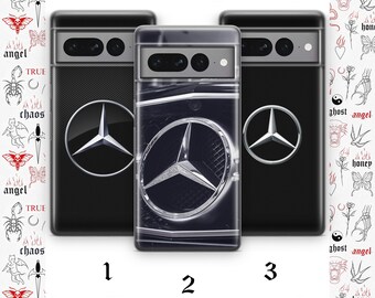 German Car Merc 1 Phone Case Cover For Google Pixel 6 6A 7 7A 8 8A 9 9A Pro XL Models Luxury Car Benz Phone Case G Wagon S-Class Sporty