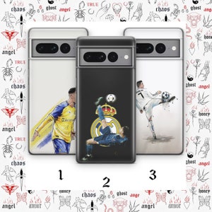 Cristiano Ronaldo R5 Phone Case Cover For Google Pixel 6 6A 7 7A 8 8A 9 9A Pro XL Models Best Football Player Portugal Professional