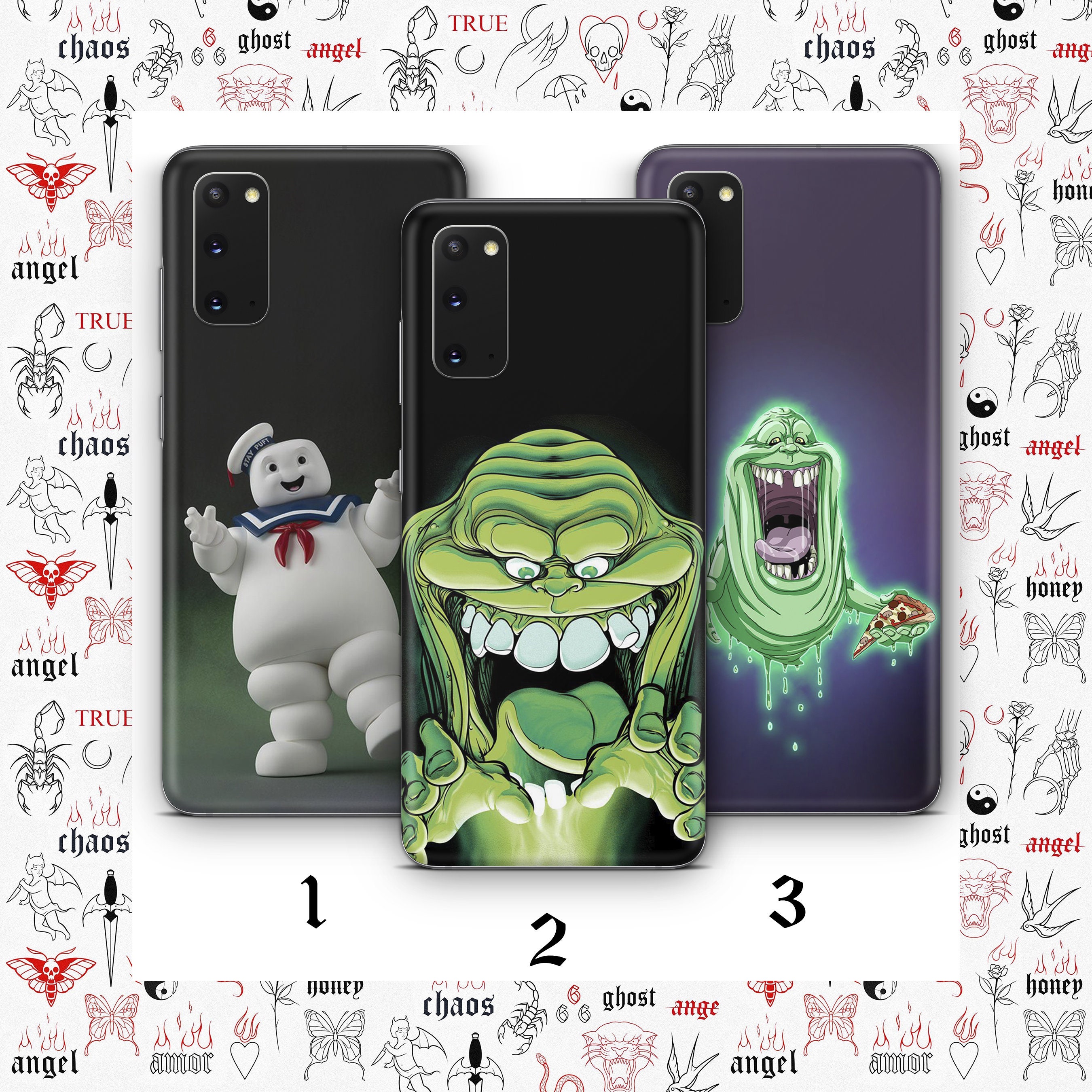 Ghostbusters 4 Phone Case Cover For Samsung Galaxy S20 S21 S22 S23 S24 FE S25 Plus Ultra Models American Supernatural Movie Cartoon Ghost