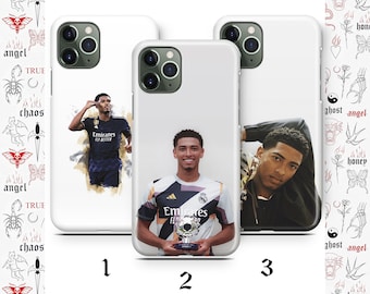 Jude Bellingham 6 Phone Case For Apple iPhone 11 12 13 14 15 16 e 17 Air PRO Plus Mini Max English Football Player Soccer Game British