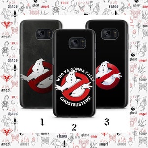 Custodia per telefono Ghostbusters 7 per Samsung Galaxy S5 S6 S7 S8 S9 Edge Plus LTE NEO Models American Supernatural Movie Cartoon Ghost Scary