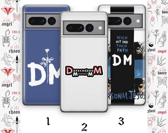 Funda para teléfono Depeche Mode 6 para modelos Google Pixel 6 6A 7 7A 8 8A 9 9A 10 Pro XL Banda de música electrónica inglesa Reino Unido Personal Jesus