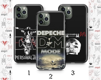 Depeche Mode 5 Telefon Fall Abdeckung für Apple iPhone 11 12 13 14 15 PRO PLUS MiNI MAX Modelle Englisch Elektronische Musik Band UK persönlicher Jesus