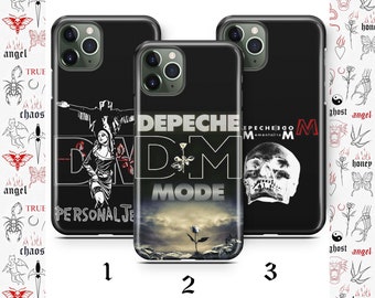 Depeche Mode 5 Telefon Fall Abdeckung für Apple iPhone 11 12 13 14 15 PRO PLUS MiNI MAX Modelle Englisch Elektronische Musik Band UK persönlicher Jesus