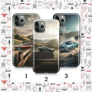American Muscle Car 3 Phone Case Cover For Apple iPhone 11 12 13 14 15 16 PRO PLuS MiNI MAX Model USA Muscle Car Phone Case Cobra Race Car