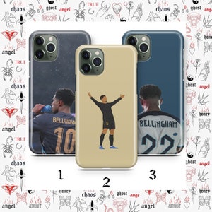 Jude Bellingham 5 Phone Case Cover For Apple iPhone 11 12 13 14 15 16 PRO PLuS MiNI MAX Model English Football Player Soccer Game British