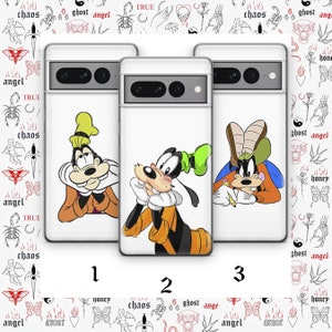 Goofy 9 Telefoon Case Cover Voor Google Pixel 6 6A 7 7A 8 8A 9 9A Pro XL Modellen Disney Cartoon Hond Karakter Goof Grappige Comics Doggy Pluto