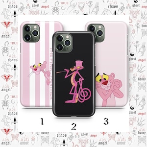 Pink Panther 2 Telefon Fall Abdeckung für Apple iPhone 11 12 13 14 15 16 PRO PLUS Mini MAX Modell Cartoon Film Charakter lustige TV-Show Comic-Buch