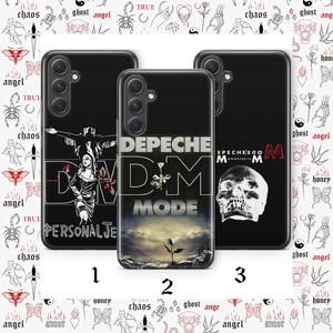 Depeche Mode 5 Telefon Fall Abdeckung für Samsung A13 A14 A15 A16 A25 A26 A33 A34 A35 A36 A53 A54 A55 A56 A72 A73 + Weitere Modelle Englische Musik Band