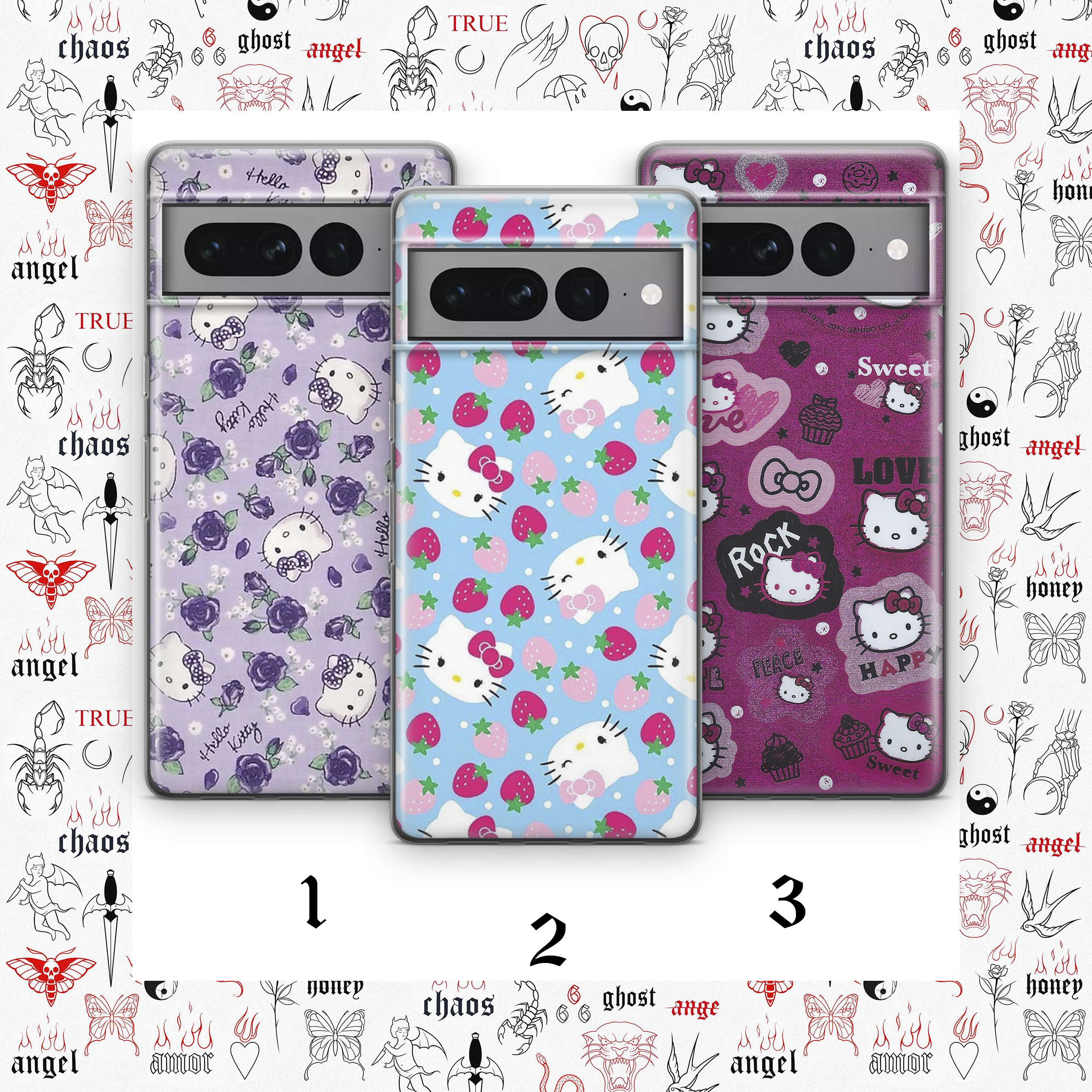 Hello Kitty K2 Phone Case Cover for Google Pixel 6 6A 7 7A 8 8A 9