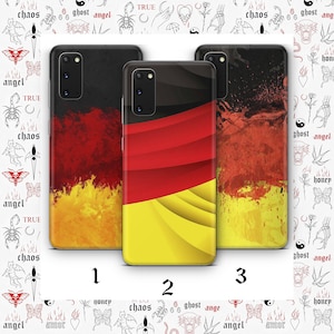German Flag 1 Phone Case Cover For Samsung Galaxy S20 S21 S22 S23 S24 FE S25 Plus Ultra Models Germany Flag Deutsche Flagge Country Flag