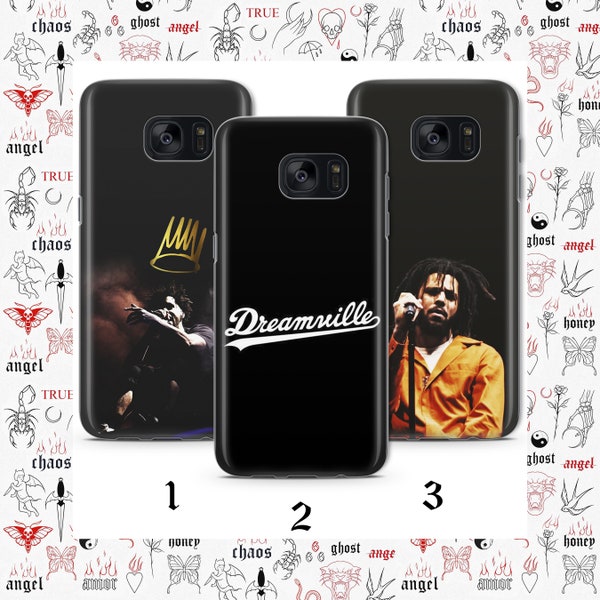 J Cole 8 Phone Case Cover For Samsung Galaxy S5 S6 S7 S8 S9 Edge Plus LTE NEO Models American Rapper Singer Artist Rap Music Hip Hop