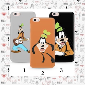 Goofy 6 Phone Case Cover For Apple iPhone 5 SE 2020 2022 6 7 8 X Xs XR MaX PLuS Models Disney Cartoon Dog Character Goof Funny Comics Doggy