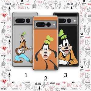 Goofy 6 Phone Case Cover For Google Pixel 6 6A 7 7A 8 8A 9 9A Pro XL Models Disney Cartoon Dog Character Goof Funny Comics Doggy Pluto