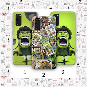 Hulk 5 Phone Case Cover For Samsung Galaxy S20 S21 S22 S23 S24 FE S25 Plus Ultra Models Superhero Cartoon Movie Bruce Banner Incredible Hulk