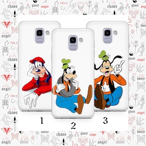 Goofy 7 Telefon Fall Abdeckung für Samsung Galaxy A3 A5 A6 A7 A8 J3 J5 J6 J7 Modelle Disney Cartoon Hund Charakter Goof lustige Comics Doggy Pluto