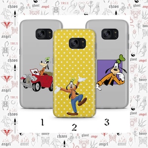 Goofy 3 Telefoon Case Cover Voor Samsung Galaxy S5 S6 S7 S8 S9 Edge Plus LTE NEO Modellen Disney Cartoon hond karakter Goof grappig Comics Doggy