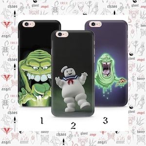 Custodia per telefono Ghostbusters 4 per Apple iPhone 5 SE 2020 2022 6 7 8 X Xs XR MaX PLuS modello American Supernatural Movie Cartoon Ghost Scary