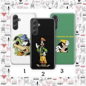 Goofy 5 Telefoon Case Cover Voor Samsung A13 A14 A15 A16 A25 A26 A33 A34 A35 A36 A53 A54 A55 A56 A72 A73 + Meer Modellen Disney Cartoon Hond