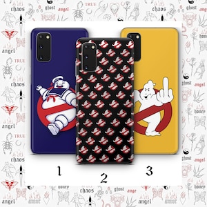 Ghostbusters 8 Phone Case Cover For MANY VARIOUS Samsung Galaxy Models American Supernatural Movie Cartoon Ghost Scary