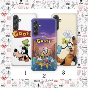 Funda de teléfono Goofy 4 para Samsung A13, A14, A15, A16, A25, A26, A33, A34, A35, A36, A53, A54, A55, A56, A72, A73 y más modelos de Disney Cartoon Dog