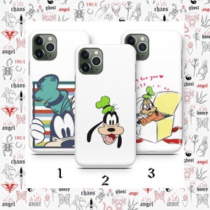 Funda de teléfono Goofy 8 para Apple iPhone 11, 12, 13, 14, 15, 16, PRO PLuS, MINI MAX, personajes de Disney, perro de dibujos animados, Goofy, cómics divertidos, Pluto