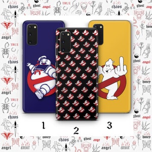 Custodia per telefono Ghostbusters 8 per Samsung Galaxy S20 S21 S22 S23 S24 FE S25 Plus Ultra modelli American Supernatural Movie Cartoon Ghost