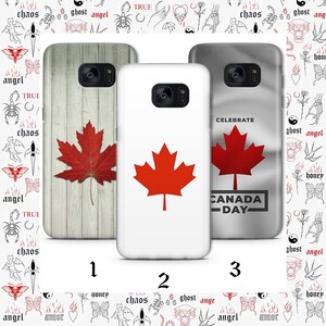 Kanadische Flagge 8 Telefon Fall Abdeckung für Samsung Galaxy S5 S6 S7 S8 S9 Rand Plus LTE NEO Modell Kanada Flagge Ahornblatt weiß rot schön stark
