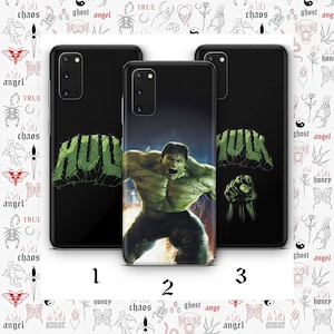Hulk 9 Phone Case Cover For Samsung Galaxy S20 S21 S22 S23 S24 FE S25 Plus Ultra Models Superhero Cartoon Movie Bruce Banner Incredible Hulk