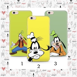 Goofy 1 Phone Case Cover For Apple iPhone 5 SE 2020 2022 6 7 8 X Xs XR MaX PLuS Models Disney Cartoon Dog Character Goof Funny Comics Doggy