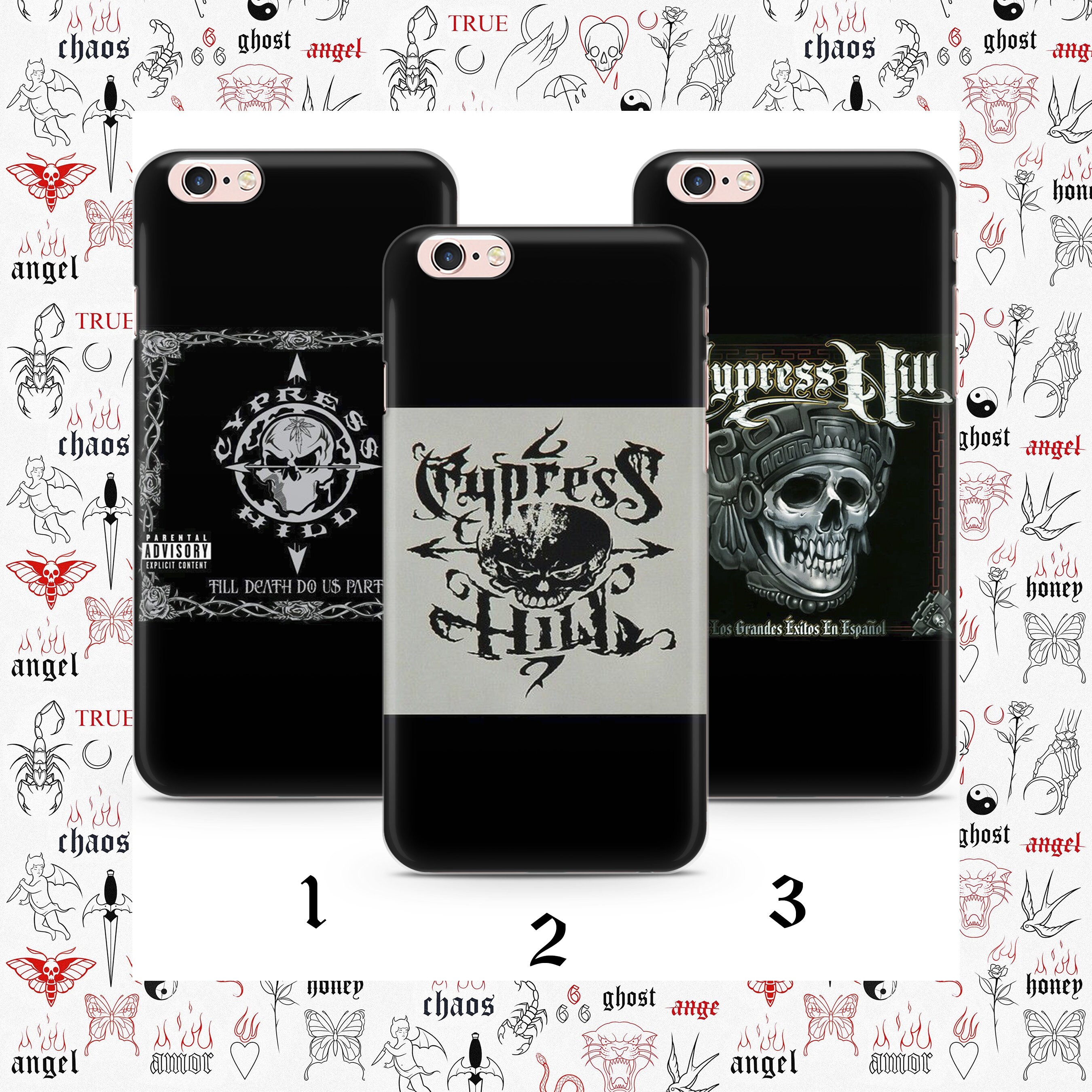 Cypress Hill 6 携帯ケースカバー Apple iPhone 5 SE 2020 2022 6 7 8