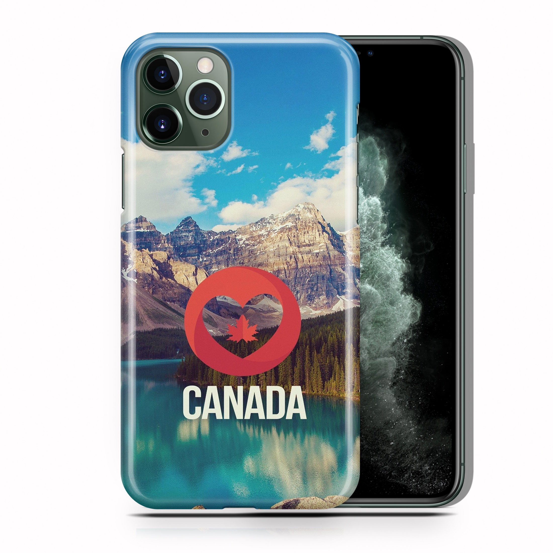 Canadian Flag 2 Phone Case for Apple iPhone 11 12 13 14 15 16 E 17 Air PRO  Plus Mini Max Canada Flag Maple Leaf White Red Beautiful - Etsy, image size:2200x2200