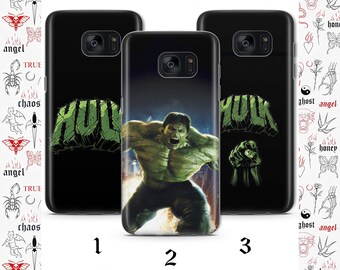 Hulk 9 Phone Case Cover For Samsung Galaxy S5 S6 S7 S8 S9 Edge Plus LTE NEO Models Superhero Cartoon Movie Bruce Banner The Incredible Hulk